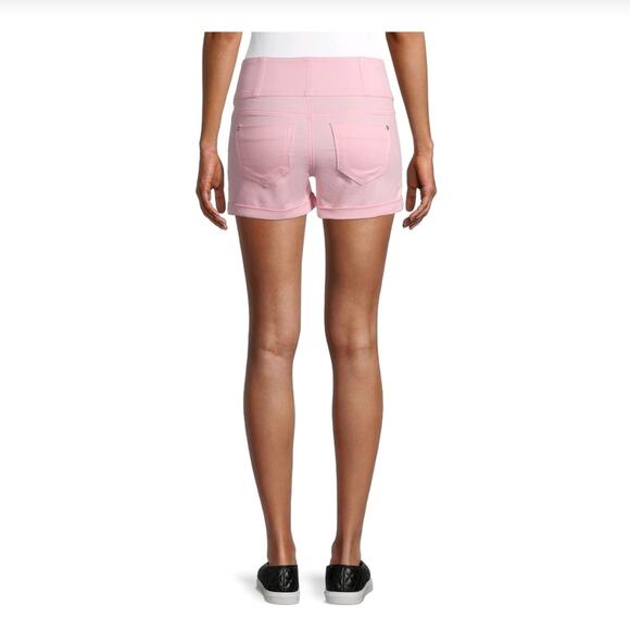 No Boundaries Juniors' Corset Shorts Pink 9999 - Picture 4 of 5